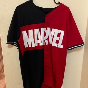 Marvel Button Up Shirt